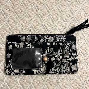 Small Vera Bradley wallet Black and White Floral